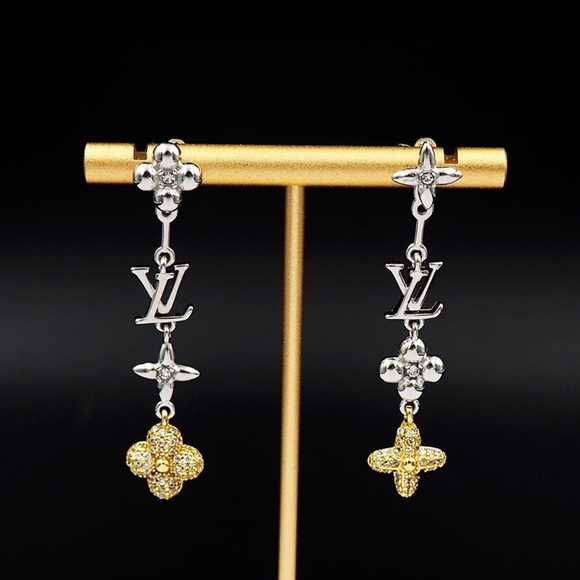 LV Hanging Earrings - Picture 2 of 2